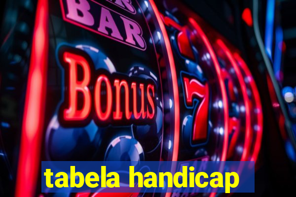 tabela handicap