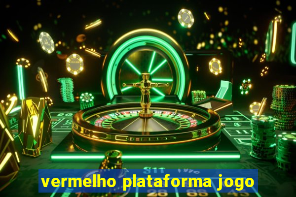 vermelho plataforma jogo