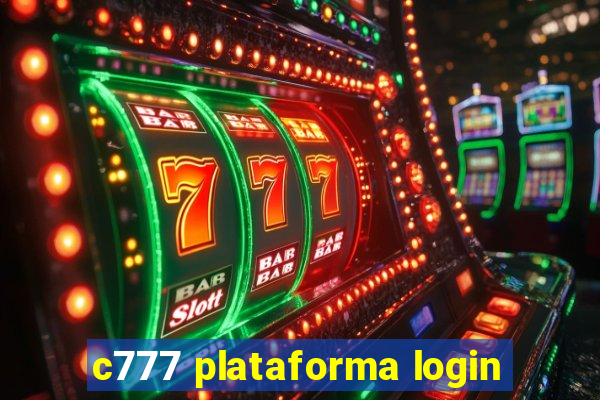 c777 plataforma login