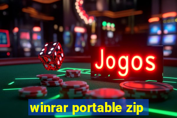 winrar portable zip