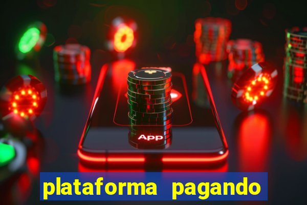 plataforma pagando bem hoje