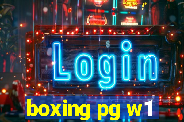 boxing pg w1