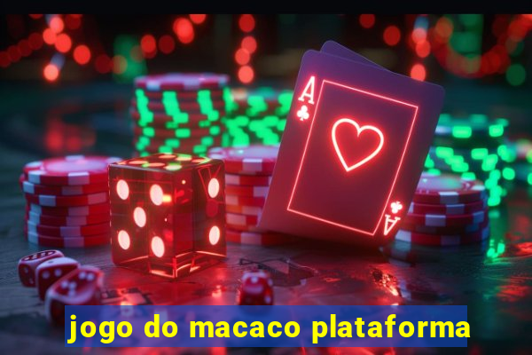 jogo do macaco plataforma