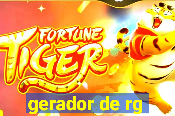 gerador de rg